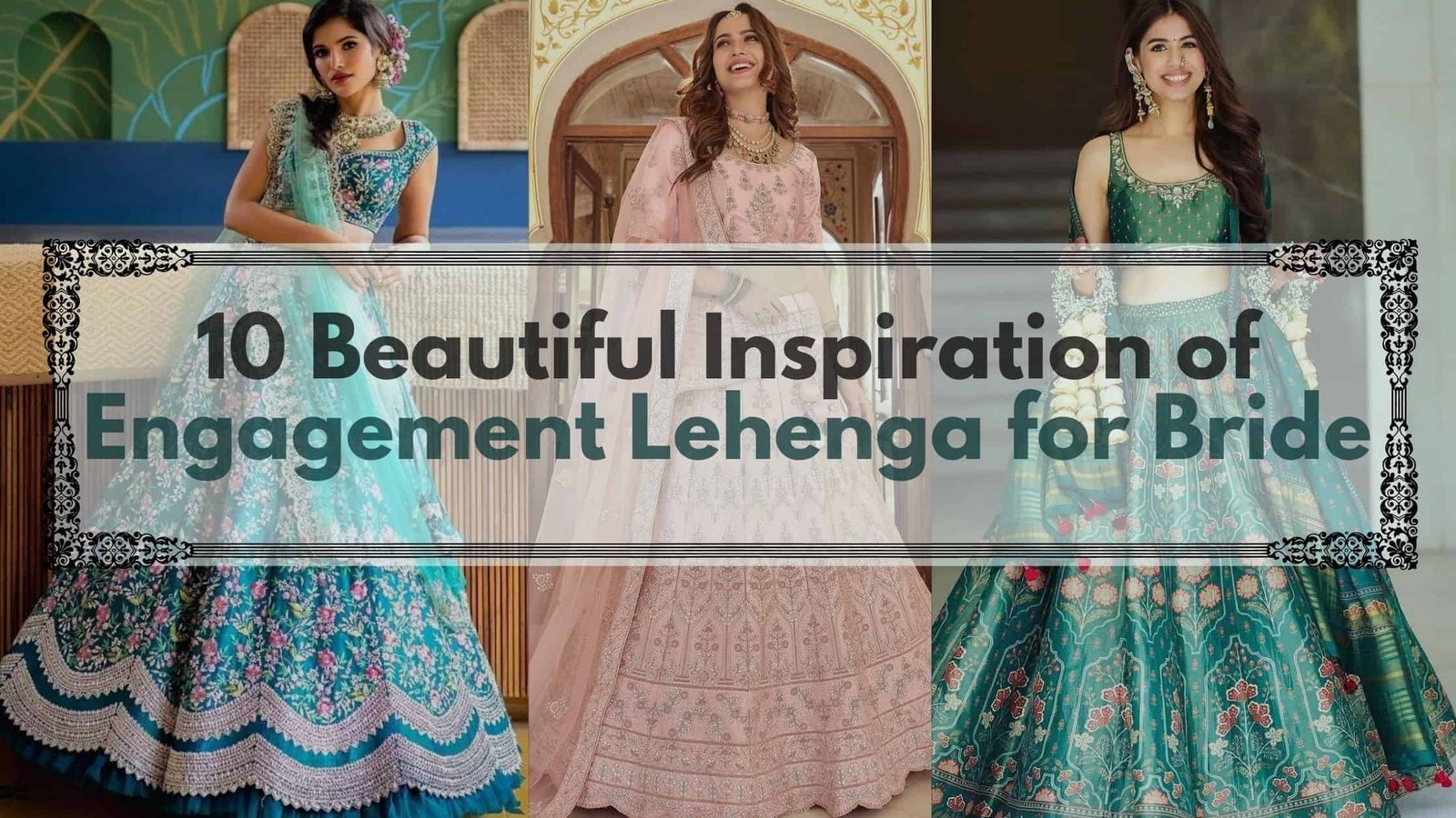 Engagement Lehenga for Bride