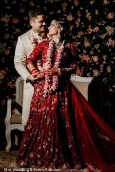 romantic wedding couple poses