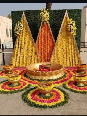 Rangoli Mehndi Decoration 