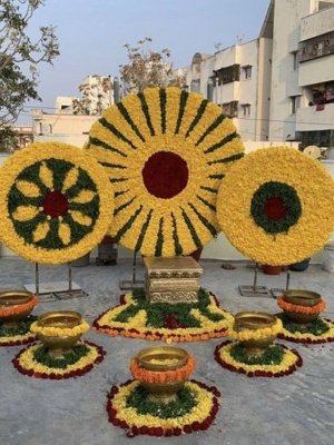 Rangoli Mehndi Decoration 