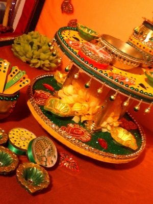 Mehndi Thali Decorations