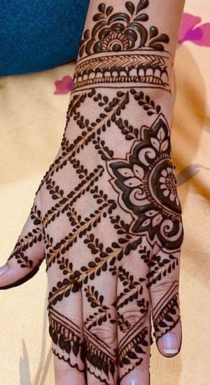 Arabic Mehndi Design