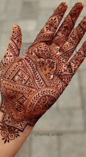Arabic Mehndi Design