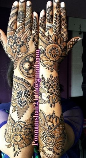 Arabic Mehndi Design