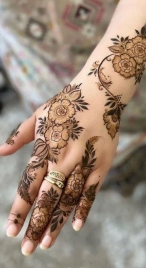Arabic Mehndi Design