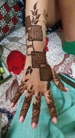 Arabic Mehndi Design