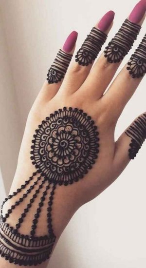 Arabic Mehndi Design