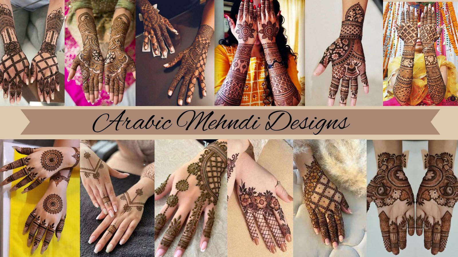 Arabic Mehndi Design