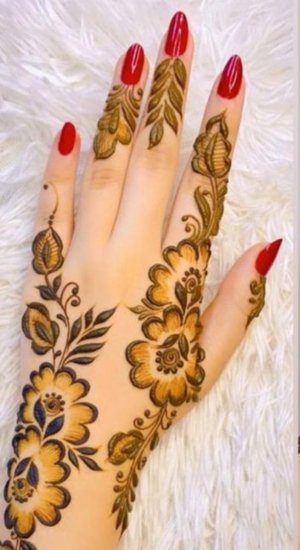 Arabic Mehndi Design