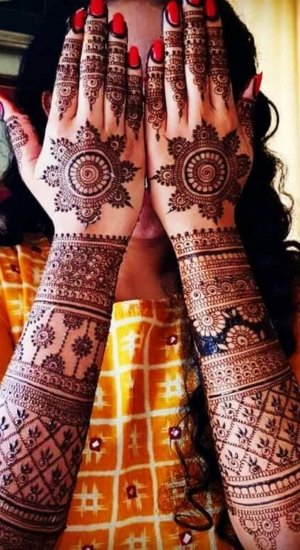 Arabic Mehndi Design