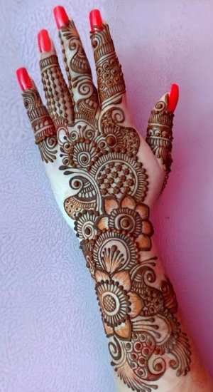 Arabic Mehndi Design