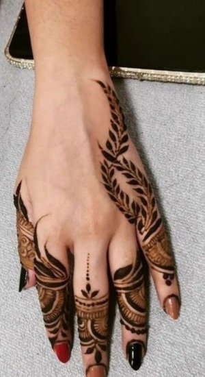 Arabic Mehndi Design
