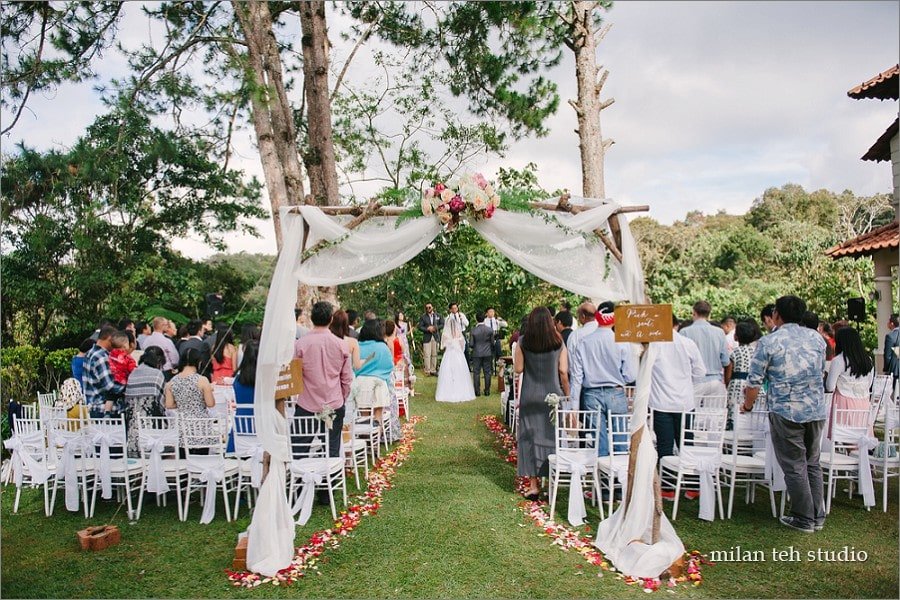 Destination wedding in Cameron Highlands