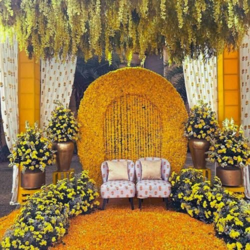 Haldi Decoration Ideas