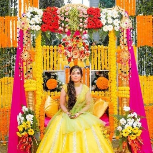 Haldi Decoration Ideas